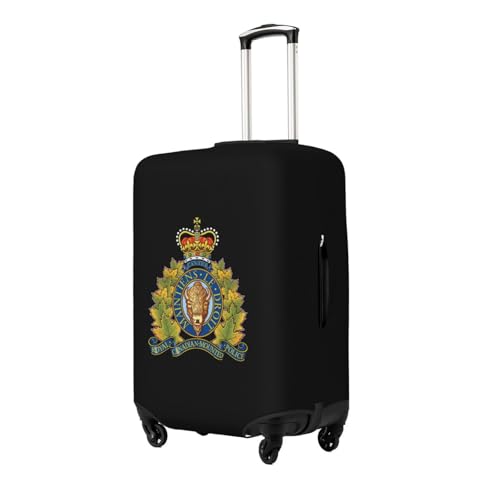 Royal Canadian Mounted Police Luggage Cover, Suitcase Cover Suitable for 18-32 inch luggage3