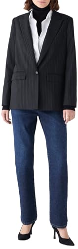 CAROLL 242v-veneta Blazer, Negro, 40 para Mujer