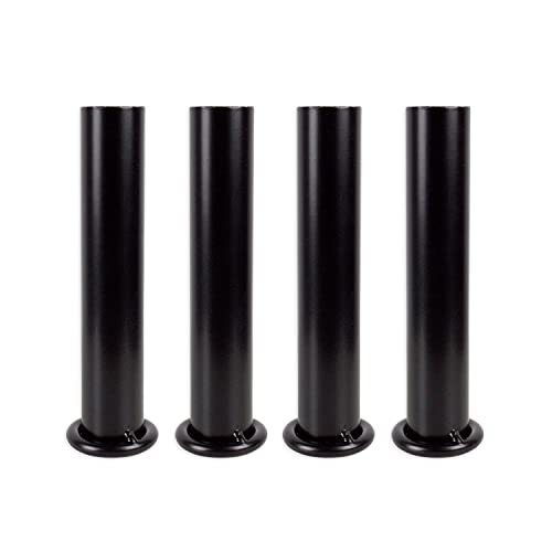 Miniatura 4 de El Herrero Mesa De Forja Para Salon, Comedor, Cocina, Mesa De Centro, Jardin 120x70 Regulable A Doble Altura. Ideal Para Ropa Camilla Black, Sin Aro Tablero Cristal 6mm