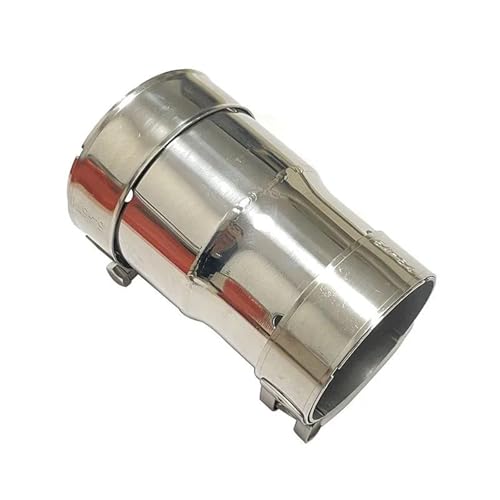 Tubo de escape de coche en acero inoxidable resistente con reducción hermética de 63mm-76mm