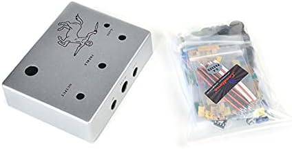 DIY Overdrive Guitar Pedal All Kits With 1590BB Style Aluminum Box and 3PDT Foot Switch True Bypass, Silver (LT-1590BB-KLS02)