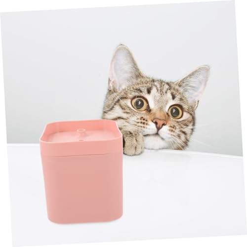 Fuente de agua automática para gatos COLLBATH 2L rosa miniatura 5