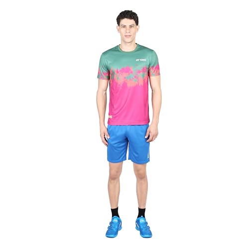 Image of YONEX Essentia Junior T-Shirt - Sustainable Performance | TruDry Moisture-Wicking | Cool, Dry and Comfortable | Round Neck | Light Weight | Eco-Friendly T-Shirt Recycled Plastic Bottles