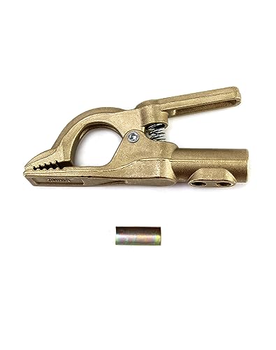 Image of QWORK Welding Ground Clamp, 2 Pack 500A Heavy Duty Tig Welder Earth Clamps