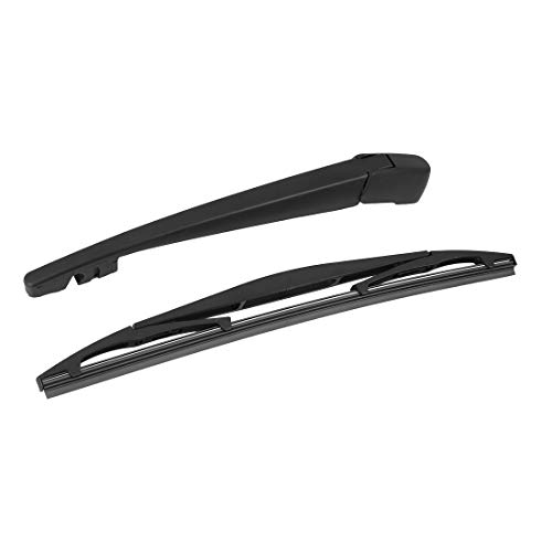 X AUTOHAUX Rear Windshield Wiper Blade Arm Set 305mm 12 Inch for Honda Odyssey 2014 2015 2016 2017