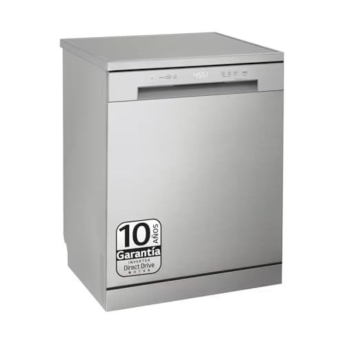 Lavavajillas LG DF142FV Clase D 14 Servicios 49 db Acero Inoxidable - QuadWashTM