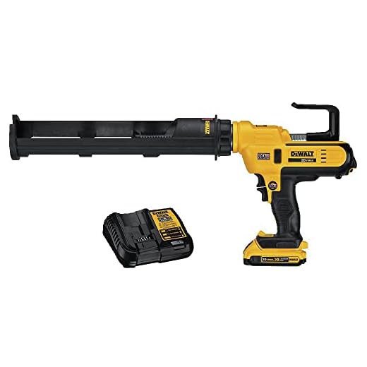 DEWALT 20V MAX Caulking Gun / Adhesive Gun, 29-oz (DCE570D1)