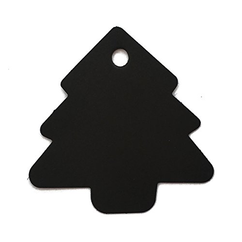 Étiquettes sapin de Noël pour emballage cadeau créatif avec cordon naturel de 30m