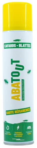 Abatout - Laque anti-Cafards et Blattes - Contre les Rampants Nuisibles - Valve Mini-Jet - Précision - 405 ml Cover