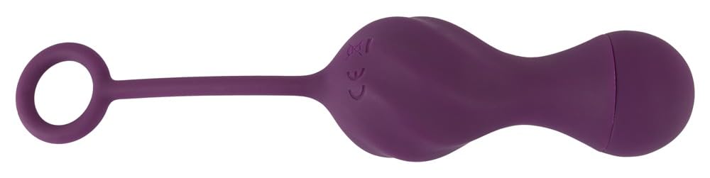 Sweet Smile Remote Controlled Bolas de amor Púrpura 17 cm