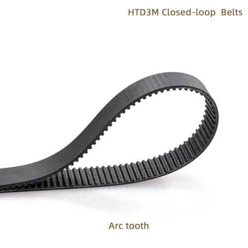 Courroie de synchronisation HTD3M caoutchouc pas synchrone 3mm boucle fermée