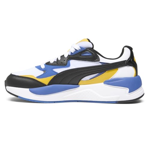 PUMA Mens X-Ray Speed Wide Lace Up Sneakers Shoes Casual - Blue, White, Yellow3