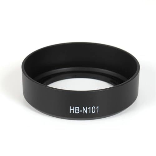 HB-N101 per obiettivo For Nikon 1 10-30mm VR paraluce a baionetta plastica nero