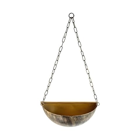 Foreside Antique Hanging Planter Cover