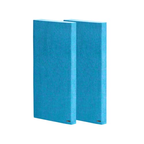 Image of Timber Acoustics Panels, Roxul Rockwool Absorption Panels, 2' x 4' x 2 inch. NRC=0.90 [SET OF 2] (Blue)