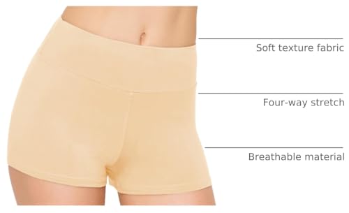 Image of ALWAYS 3 Pack Yoga Shorts - Super Soft Slip Shorts for Women