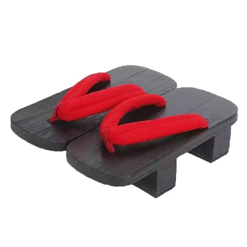 Zapatos cosplay de Wanderer para Genshin Impact en talla 43, perfectos zuecos rojos de anime.
