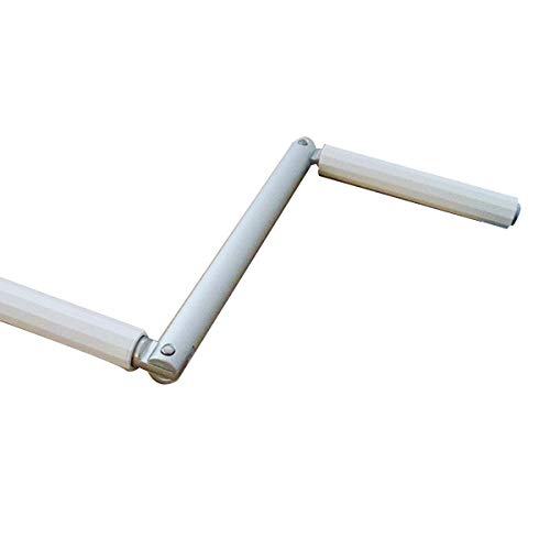 GEIGER Tringle Oscillante Complète Ø15 LG1200 Blanc RAL9016