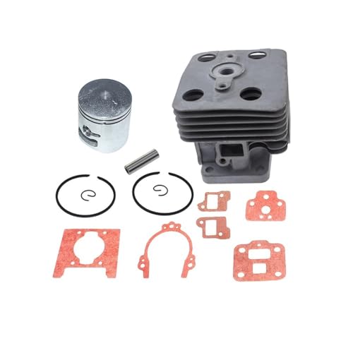 SoKOIUU Piezas de cortadora de césped Kit de pistón de Cilindro de cortacésped de 34 mm Aplicable a CHTZ2401 HTZ2401L CHTZ2401L EXZ2401SPH HTZ7510 CHTZ6010 HTZ7500 HTZ7000 HTZ6000