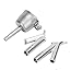 Go2Home 1600W Plastic Welder Hot Air Gun Torch Welding Heat Gun Handhold Rod with Speed Nozzles Pistol Hot Gas Pistol