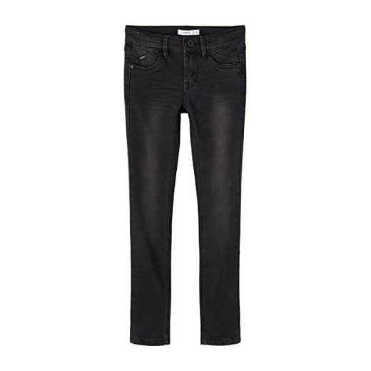NAME IT Jungen NKMPETE DNMTONSONS 7451 Pant NOOS Hose, Black Denim, 140