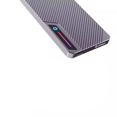 JMT Caja Externa SSD M.2 RGB USB 3.2 10Gbps 2280 miniatura 2
