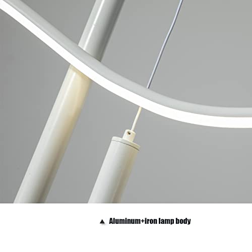 Plafonnier LED dimmable réglable en hauteur pour bureau