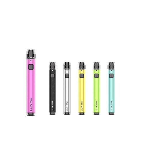 F|CU[ Yocan LUX MAX 510 Twist Battery 900mAh yType-cP[utz eʃobe[ cCXg obe[ y^ 510Ki 510Xbh dq^oR dqVAPE VAPE CBD Vapori