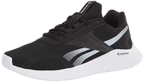 Reebok mens Reebok Energylux 2.0 Cross Trainer, Black/White/Black, 9.5 US