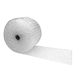 Amazon Basics Perforated Bubble Cushioning Wrap - Extra Large 1/2', 12-Inch x 65-Foot Long Roll