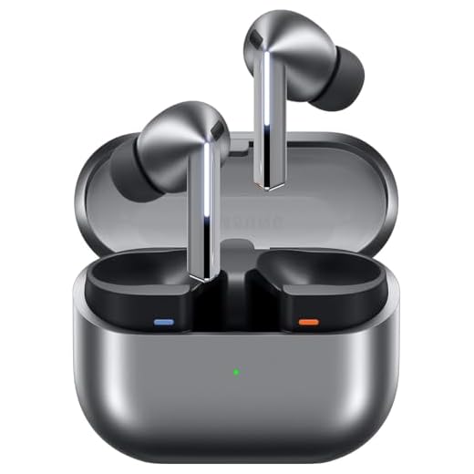 Samsung Galaxy Buds3 Pro Auricolare True Wireless Stereo [TWS] In-ear Musica e Chiamate USB tipo-C Bluetooth Argento (Galaxy Buds3 Pro Silver)