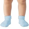 SELENE BEBÊ Meia Recém Nascido Modal Meninas, Azul Claro, 0-4 Meses