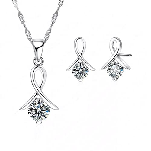 Piercing du cartilage et collier en parure de mariage sans irritation en zircon
