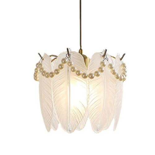 Suspension E27 verre design post-moderne luminaire compact hauteur réglable - 2