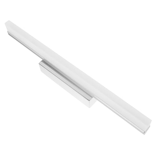 Veemoon LED Mirror Light with Fog Design Modern Vanity Lamp with Stainless Steel Base Energy Saving Bathroom Front Light White LED Illumination for Daily Use