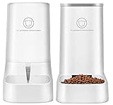 Pet Feeding & Watering Supplies Self Automatic Gravity Feeder Cat Dry Food , Dog Water Bowl and Automatic Cat Food Dispenser Set Auto Self Pet Feeders Water Dispenser for Multiple Puppy Dogs Cats