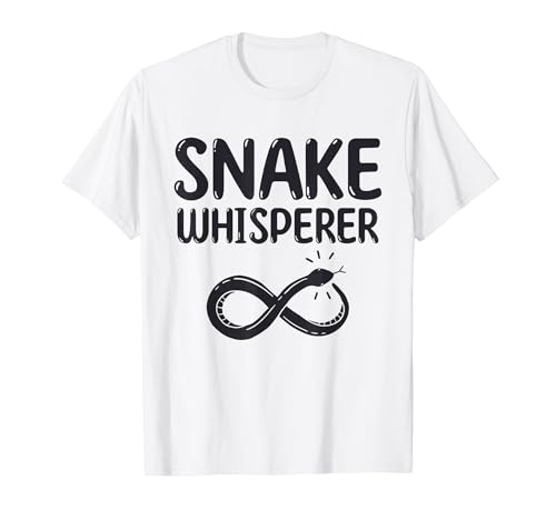 Snake Whisperer Reptiles Ofiología Snake Serpiente Camiseta