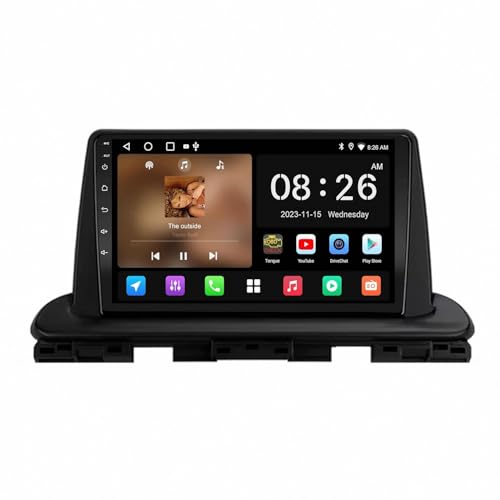 Radio de coche Android Auto y pantalla táctil GPS para Kia K3 Forte