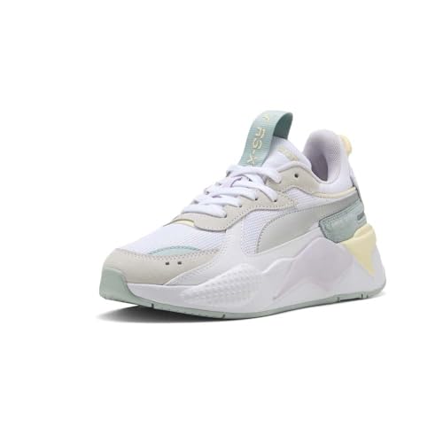 PUMA Kids Girls Rs-X Metallic Lace Up Sneakers Shoes Casual - White2