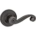 Kwikset Lido Bed/Bath Lever in Venetian Bronze
