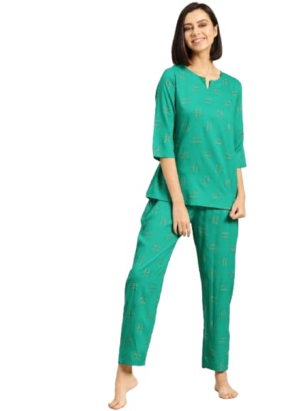 Image of Ichaa womens NIGHT SUIT SET