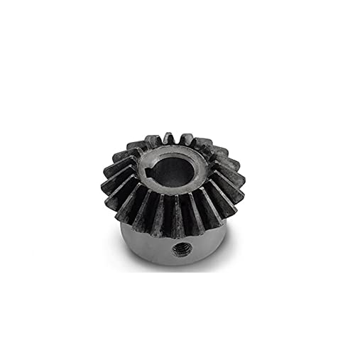 TMP1105 1pc Bevel Gear 2Modulus 15-29Teeth 90 Degree Steel Gears with Screws CNC Parts (Number of Teeth : 2M16T)