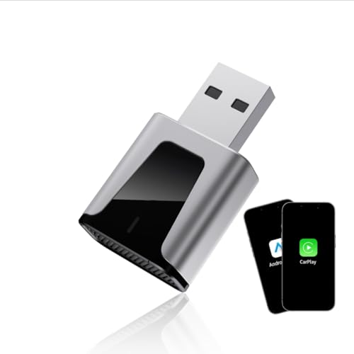 Adattatore CarPlay & Android Auto Wireless 2 in 1: Libera la tua Guida con la Connessione Senza Fili!