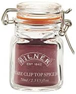 Kilner Spice Herb/Jam Clip Top Jars, 81 x 75 x 52 mm