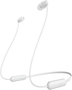 SONY WI-C200 Wireless Bluetooth Headphones - White asin的图片