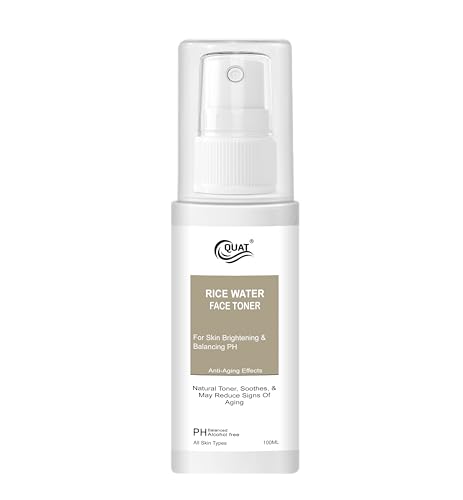 Quat Rice Water face Toner | For Skin Brightning & Balancing PH | Refreshing Skin | All Skin Types | 100 ml