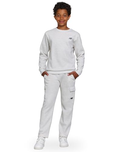 Vêtement garçon New Balance ensemble en polaire chaude avec pantalon cargo souple