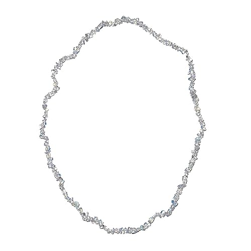 Collier opale synthétique baroque 60cm idée cadeau d'anniversaire mémorable - 5