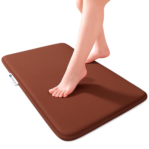 Opiniones y reviews de Alfombrillas de baño - 5 favoritos. 41 Bluelander Tapete de Baño Antiderrapante Memory Foam, Espuma Viscoelástica Gruesa, Alfombrilla de Baño Antideslizante de Terciopelo, Super Absorbente y Suave para Todo Hogar...