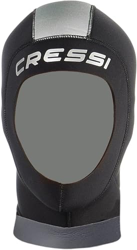 Cressi Hood Man - Neopren 5mm Kopfhaube Herren - Ausgezeichnette Passform